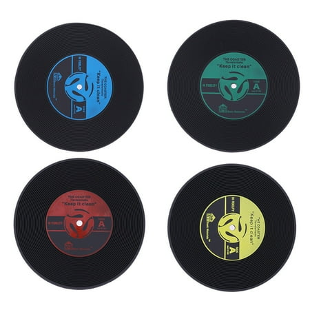 Pyramidti 10pcs Colorful Vinyl Record Disk Drinks Coasters Cup Mat for Music Lovers
Pyramidti 10pcs Colorful Vinyl Record Disk Drinks Coasters Cup Mat for Music Lovers