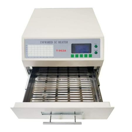 INTBUYING Reflow Soldering Machine Micro-processor Control T962A Welding Area 300x320mm (OPEN BOX)
INTBUYING Reflow Soldering Machine Micro-processor Control T962A Welding Area 300x320mm (OPEN BOX)
