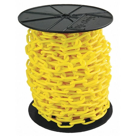 Mr. Chain Plastic Chain 2In x 125 ft. Yellow 50102