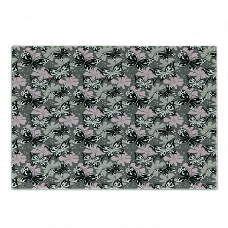 Butterfly Cutting Board Ornamental Romantic Summer Vegetation Vibrant Backdrop Monochrome Animals Decorative Tempered Glass Cutting and Serving Board Small Size Taupe Pink Black by Ambesonne
Butterfly Cutting Board Ornamental Romantic Summer Vegetation Vibrant Backdrop Monochrome Animals Decorative Tempered Glass Cutting and Serving Board Small Size Taupe Pink Black by Ambesonne