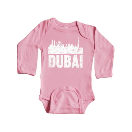 Inktastic Dubai City Skyline with Grunge Gift Baby Boy or Baby Girl Long Sleeve Bodysuit
Inktastic Dubai City Skyline with Grunge Gift Baby Boy or Baby Girl Long Sleeve Bodysuit