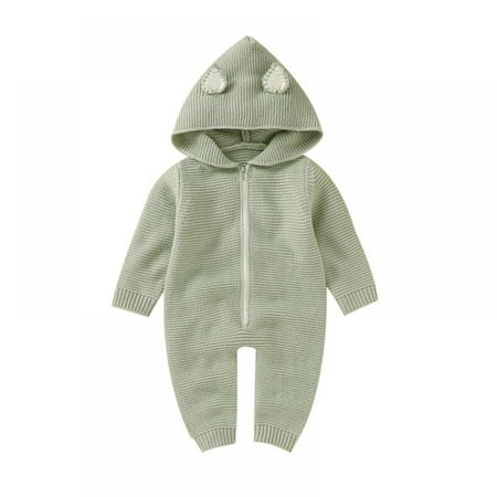 Baby Rompers Girls Boys Zipper Onesies Newborn Girls Sweater Hooded Knitted Jumpsuit Clothes Outfits
Baby Rompers Girls Boys Zipper Onesies Newborn Girls Sweater Hooded Knitted Jumpsuit Clothes Outfits