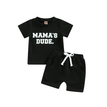Baby Toddler Boys 2Pcs Summer Outfits Short Sleeve T-Shirt Tops Elastic Waistband Shorts Set
Baby Toddler Boys 2Pcs Summer Outfits Short Sleeve T-Shirt Tops Elastic Waistband Shorts Set