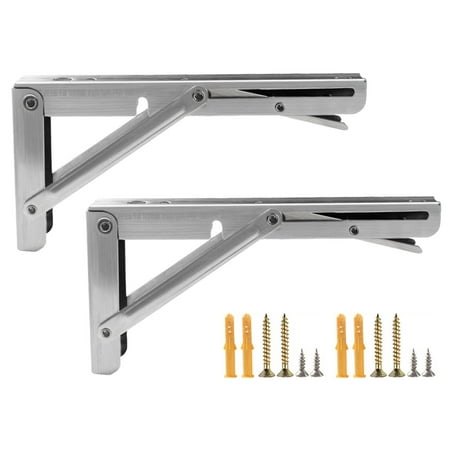 2pcs stainless steel folding partition bracket wall right angle tripod bracket 14inch
2pcs stainless steel folding partition bracket wall right angle tripod bracket 14inch