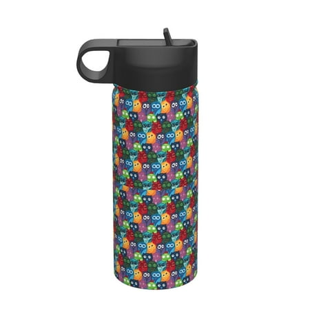 Gaeub Funny Owls Printed 18oz Sports Insulated Kettle With Straw Sports Insulated Bottle Water Bottle For Running Hiking Cycling Climbing Mens Womans Insulated Water Bottle
Gaeub Funny Owls Printed 18oz Sports Insulated Kettle With Straw Sports Insulated Bottle Water Bottle For Running Hiking Cycling Climbing Mens Womans Insulated Water Bottle
