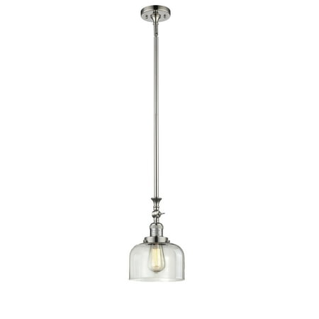 Innovations Lighting 206 Large Bell Large Bell 8 Wide Adjustable Mini Pendant - Nickel
Innovations Lighting 206 Large Bell Large Bell 8 Wide Adjustable Mini Pendant - Nickel