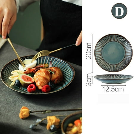 New Ceramic Plate Cutlery Home Personalized Innovative Desserts Salads dinners Dishes
New Ceramic Plate Cutlery Home Personalized Innovative Desserts Salads dinners Dishes