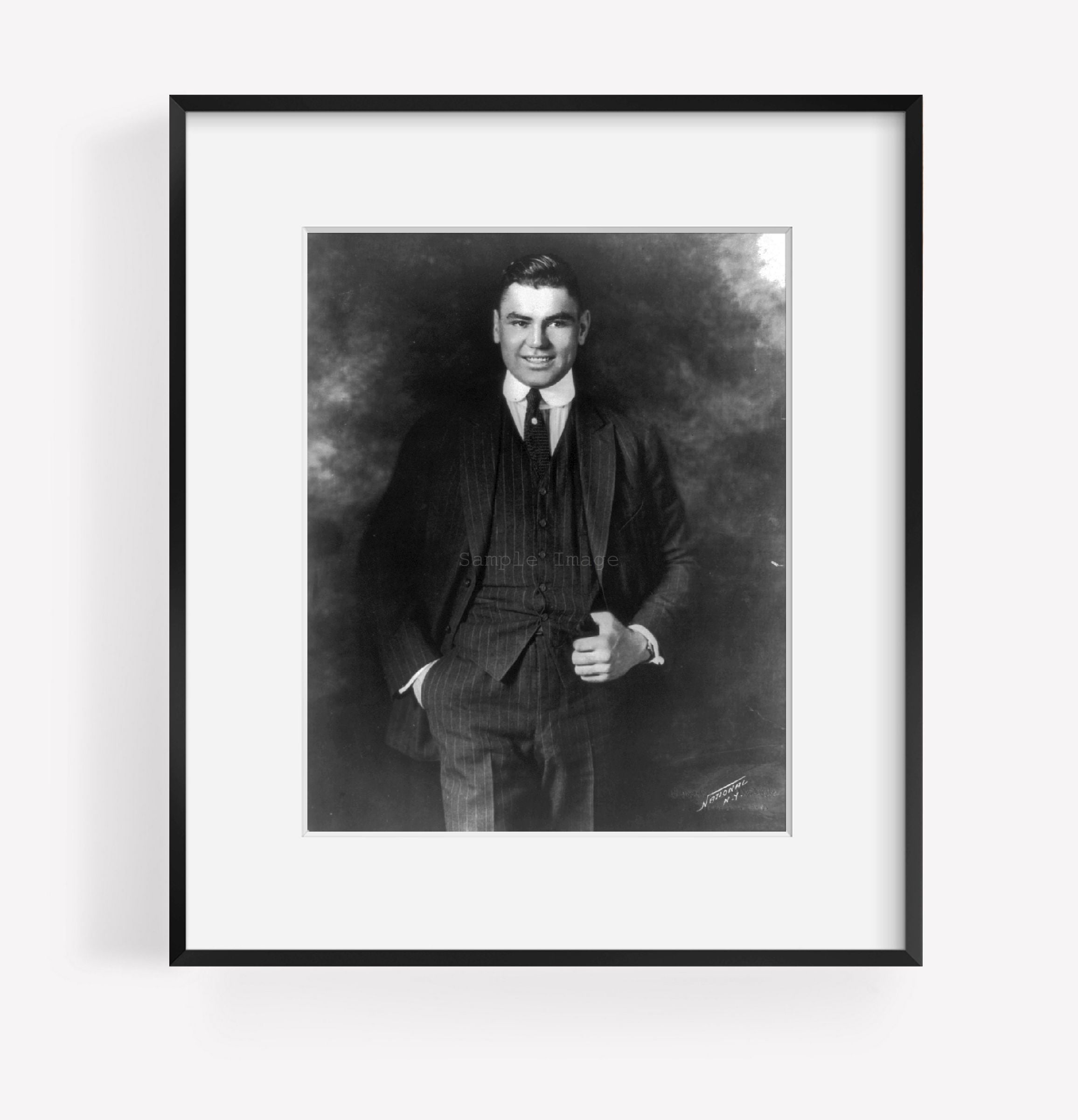 Photo William Harrison Jack Dempsey 1895 1983 American Boxer The