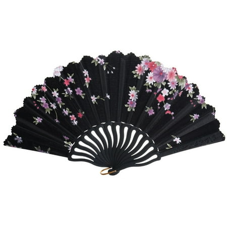 Hand Held Folding Fans Chinese Style Printing Plastic Colored Rod Fan for Wedding Supplies Black
Hand Held Folding Fans Chinese Style Printing Plastic Colored Rod Fan for Wedding Supplies Black