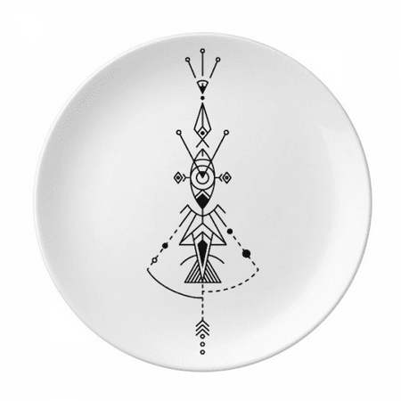 Universe Symbol Totem Pattern Alien Plate Decorative Porcelain Salver Tableware Dinner Dish
Universe Symbol Totem Pattern Alien Plate Decorative Porcelain Salver Tableware Dinner Dish