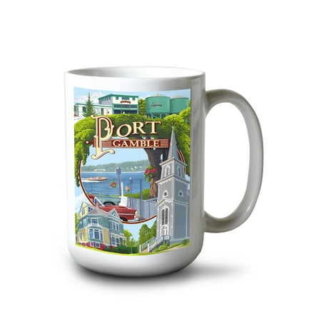 15 fl oz Ceramic Mug Port Gamble Washington Town Scenes Dishwasher & Microwave Safe
15 fl oz Ceramic Mug Port Gamble Washington Town Scenes Dishwasher & Microwave Safe