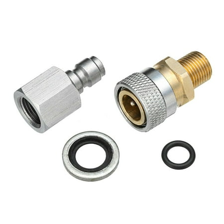 PCP Filling Charging Hose Quick Release Coupler Adaptor 1/8BSP