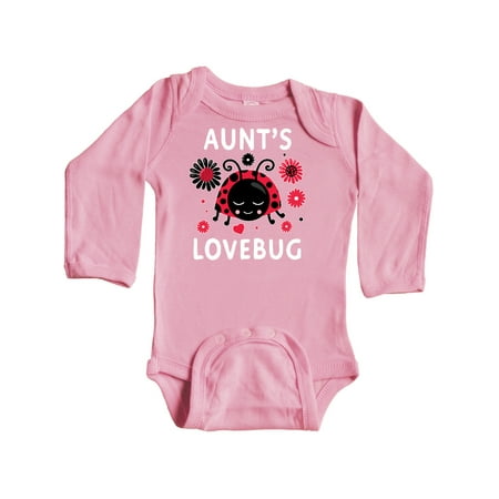 Inktastic Valentine s Day Aunt s Lovebug Gift Baby Boy or Baby Girl Long Sleeve Bodysuit
Inktastic Valentine s Day Aunt s Lovebug Gift Baby Boy or Baby Girl Long Sleeve Bodysuit