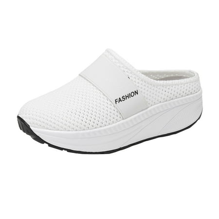 Hvyesh Women s Platform Lightweight Hollow Half Slippers Soft Bottom Shoes Mesh Sandals Women Shoes Fashion Platform Sandals Women
Hvyesh Women s Platform Lightweight Hollow Half Slippers Soft Bottom Shoes Mesh Sandals Women Shoes Fashion Platform Sandals Women