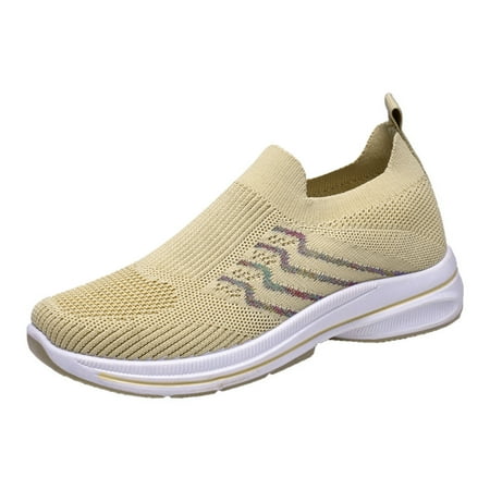 Women Flat Trainer Shoes Leisure Breathable Mesh Outdoor Fitness Running Sport Sneakers Casual Shoes Mesh sneakers for Women Khaki
Women Flat Trainer Shoes Leisure Breathable Mesh Outdoor Fitness Running Sport Sneakers Casual Shoes Mesh sneakers for Women Khaki