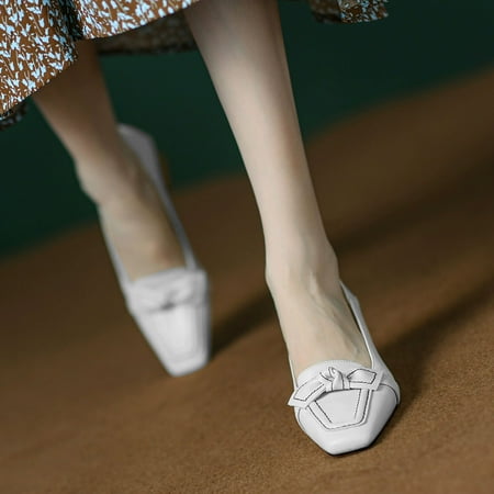 YUNAFFT Women s High Heels New Square Toe Thick Heeled Women s Shoes With A Bow And Shallow Cut Single Shoe Discount
YUNAFFT Women s High Heels New Square Toe Thick Heeled Women s Shoes With A Bow And Shallow Cut Single Shoe Discount