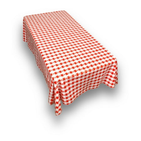 SpillGuard Buffalo Check Flannel Backed Vinyl Tablecloth (52 x 70 Oblong) - Red/ White
SpillGuard Buffalo Check Flannel Backed Vinyl Tablecloth (52 x 70 Oblong) - Red/ White