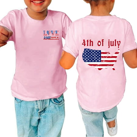 DTBPRQ 4th of July Shirt Toddler Baby Boys Girls American Flag Patriotic Tshirt Little Kids Cotton Tee Clothes
DTBPRQ 4th of July Shirt Toddler Baby Boys Girls American Flag Patriotic Tshirt Little Kids Cotton Tee Clothes