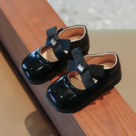 HAXMNOU Fashion Four Seasons Children Casual Shoes Flat Bottom Lightweight Solid Color Bow Square Toe Comfortable Black
HAXMNOU Fashion Four Seasons Children Casual Shoes Flat Bottom Lightweight Solid Color Bow Square Toe Comfortable Black