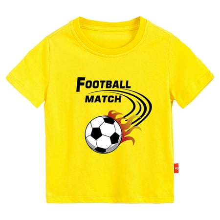 Toddler Kids Girls Boys Football Cartoon 3D Prints Loose Tops Soft Short Sleeve T Shirt Tee Tops Clothes Boy 3
Toddler Kids Girls Boys Football Cartoon 3D Prints Loose Tops Soft Short Sleeve T Shirt Tee Tops Clothes Boy 3