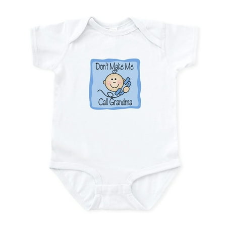 CafePress - Don t Make Me Call Grandma Boy Baby/Toddler Bodysu - Baby Light Bodysuit Size Newborn - 24 Months
CafePress - Don t Make Me Call Grandma Boy Baby/Toddler Bodysu - Baby Light Bodysuit Size Newborn - 24 Months