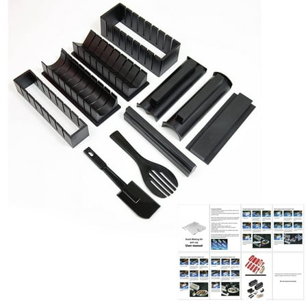 TOPOINT DIY Sushi Maker 10 Pcs Equipment Kit Japanese Rice Ball Cake Roll Template Making Sushi Tools Household
TOPOINT DIY Sushi Maker 10 Pcs Equipment Kit Japanese Rice Ball Cake Roll Template Making Sushi Tools Household