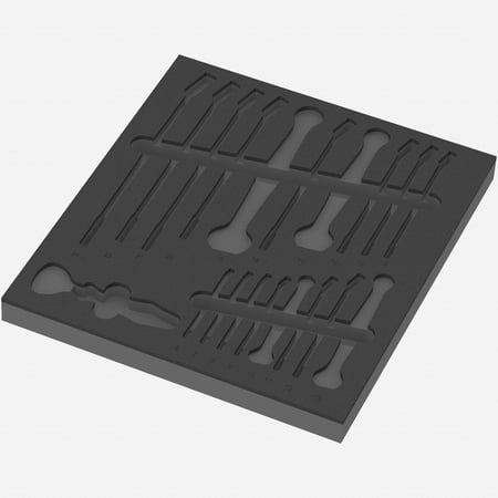 Wera 137331 Foam Insert 6003 Joker Set 1 Empty