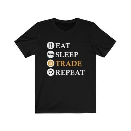 Gift For Trader Eat Sleep Trade Repeat Bitcoin BTC Crypto Trader HODL Gift