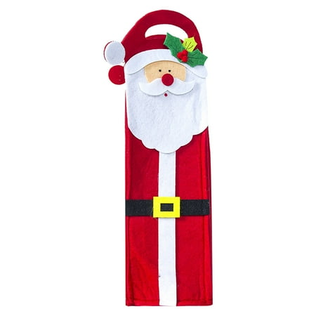Ornaments for Christmas Trees Christmas Decorations Wine Bottle Set Sleeve Portable Santa Champagne Bottle Bag
Ornaments for Christmas Trees Christmas Decorations Wine Bottle Set Sleeve Portable Santa Champagne Bottle Bag