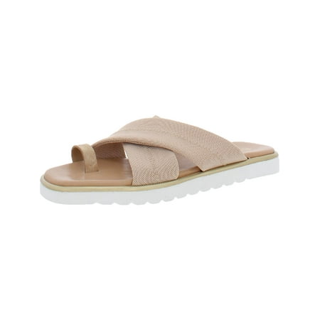 NYDJ Womens Ronna Toe Loop Slip On Slide Sandals