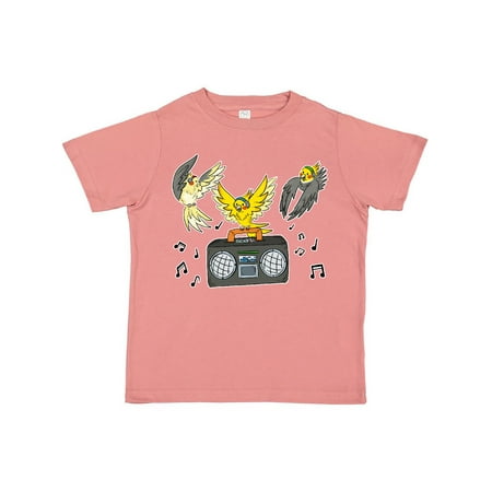 Inktastic Jamming Cockatiels Gift Toddler Boy or Toddler Girl T-Shirt