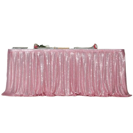 Encrypted Sequin Table Skirts For Rectangular Or Round Tables Polyester Table Skirt Durable Table Skirt For Birthday Party Wedding Christmas Candlelight Dinner-Pink-70*122cm
Encrypted Sequin Table Skirts For Rectangular Or Round Tables Polyester Table Skirt Durable Table Skirt For Birthday Party Wedding Christmas Candlelight Dinner-Pink-70*122cm