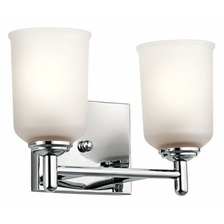 2 Light Vanity Light Approved for Damp Locations with Transitional Inspirations 8.25 inches Tall By 12.5 inches Wide-Chrome Finish Bailey Street Home
2 Light Vanity Light Approved for Damp Locations with Transitional Inspirations 8.25 inches Tall By 12.5 inches Wide-Chrome Finish Bailey Street Home