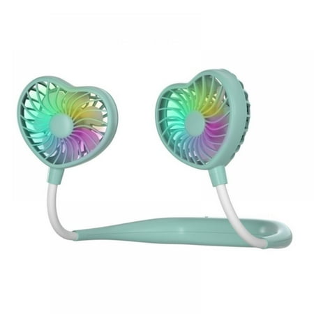 Neck Fan Portable- Neckband Fan USB Charging Hand Free - Personal Mini Sport Fan - Rechargeable with 3 Speeds Adjustable and LED Light for Sports Travel Outdoor Office Reading
Neck Fan Portable- Neckband Fan USB Charging Hand Free - Personal Mini Sport Fan - Rechargeable with 3 Speeds Adjustable and LED Light for Sports Travel Outdoor Office Reading