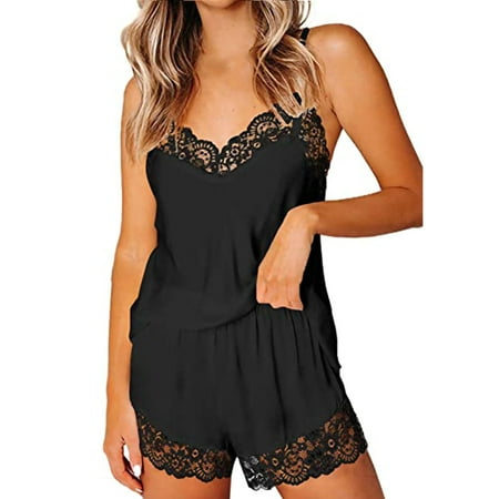 JeashCHAT Sexy Lingerie for Women Casual Satin Lace Stitching Housewear Sexy Suspender Vest Suit
JeashCHAT Sexy Lingerie for Women Casual Satin Lace Stitching Housewear Sexy Suspender Vest Suit