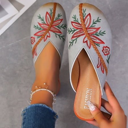 Follure Sandals For Women Shoes Half Support Casual Shoes Comfortable Slippers Slip On Shoes
Follure Sandals For Women Shoes Half Support Casual Shoes Comfortable Slippers Slip On Shoes
