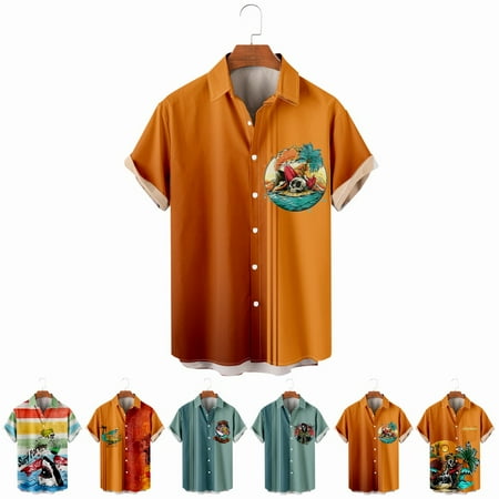 LANLIN Hawaiian Unisex Crewneck T-Shirts Print Slim-Fit Costume Size 100-170/XXS-8XL
LANLIN Hawaiian Unisex Crewneck T-Shirts Print Slim-Fit Costume Size 100-170/XXS-8XL