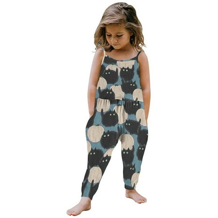 Frostluinai Halloween Outfits Baby Backless Strap Slouch Jumpsuit for Toddler Girls Cute Harem Romper Pants with Pockets
Frostluinai Halloween Outfits Baby Backless Strap Slouch Jumpsuit for Toddler Girls Cute Harem Romper Pants with Pockets