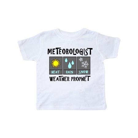 Inktastic Meteorologist Weather Prophet Gift Toddler Boy or Toddler Girl T-Shirt
Inktastic Meteorologist Weather Prophet Gift Toddler Boy or Toddler Girl T-Shirt