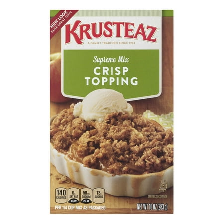 Krusteaz Crisp Topping Supreme Mix, 10-Ounce Box