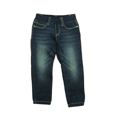 Pre-owned Mayoral Girls Blue Jeans size: 24 Months