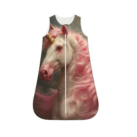 Fotbe Haired White Horse Pattern Sleep Sack - Baby Wearable Blanket with Zipper Extra Soft Cotton Sleeveless Sleeping Bag for Infants-X-Large
Fotbe Haired White Horse Pattern Sleep Sack - Baby Wearable Blanket with Zipper Extra Soft Cotton Sleeveless Sleeping Bag for Infants-X-Large