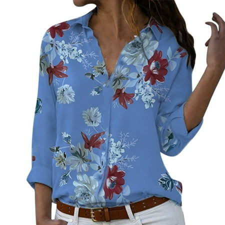 QYZEU Long Sleeve Sleep Shirts for Women Womens Short Sleeve Tops Loose Fit Blouse Print V-Neck Button Pullover Tops Women Plus Shirt Print Loose Size Women S Blouse
QYZEU Long Sleeve Sleep Shirts for Women Womens Short Sleeve Tops Loose Fit Blouse Print V-Neck Button Pullover Tops Women Plus Shirt Print Loose Size Women S Blouse