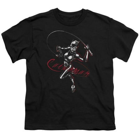 Batman - Kitten With A Whip - Youth Short Sleeve Shirt - Small