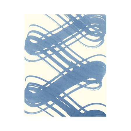 Macrame Blue I Print Wall Art By Vanna Lam
