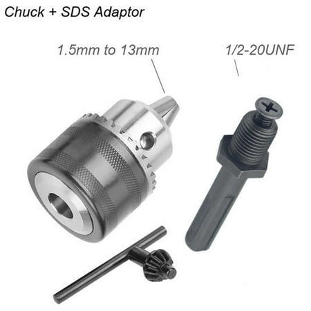 BAMILL 1.5-13mm Converter 1/2 -20UNF Drill Chuck Quick Change Adapter For Impact Driver
BAMILL 1.5-13mm Converter 1/2 -20UNF Drill Chuck Quick Change Adapter For Impact Driver