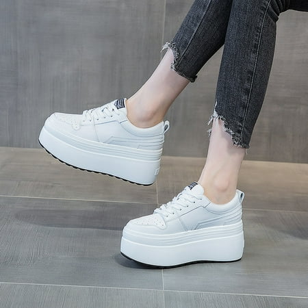 NAYUKA Women Skateboard Shoes White Sneakers Platform Sneakers Women Genuine Leather Women Chunky Shoes Spring Trainers Tenis Femme
NAYUKA Women Skateboard Shoes White Sneakers Platform Sneakers Women Genuine Leather Women Chunky Shoes Spring Trainers Tenis Femme