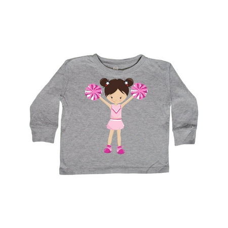 Inktastic Cheerleaders Girl With Brown Hair Pink Uniform Gift Toddler Toddler Girl Long Sleeve T-Shirt
Inktastic Cheerleaders Girl With Brown Hair Pink Uniform Gift Toddler Toddler Girl Long Sleeve T-Shirt