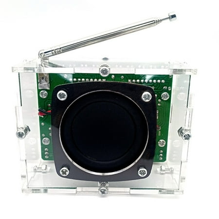 Diy Electronic Kit Fm Radio Receiver Module 51 Mcu Lcd Fm Digital Radio Module