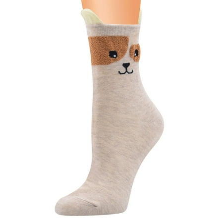 〖Yilirongyumm〗 Socks Women Casual Cotton Pattern Socks Comfortable Cute Dog Print Socks
〖Yilirongyumm〗 Socks Women Casual Cotton Pattern Socks Comfortable Cute Dog Print Socks